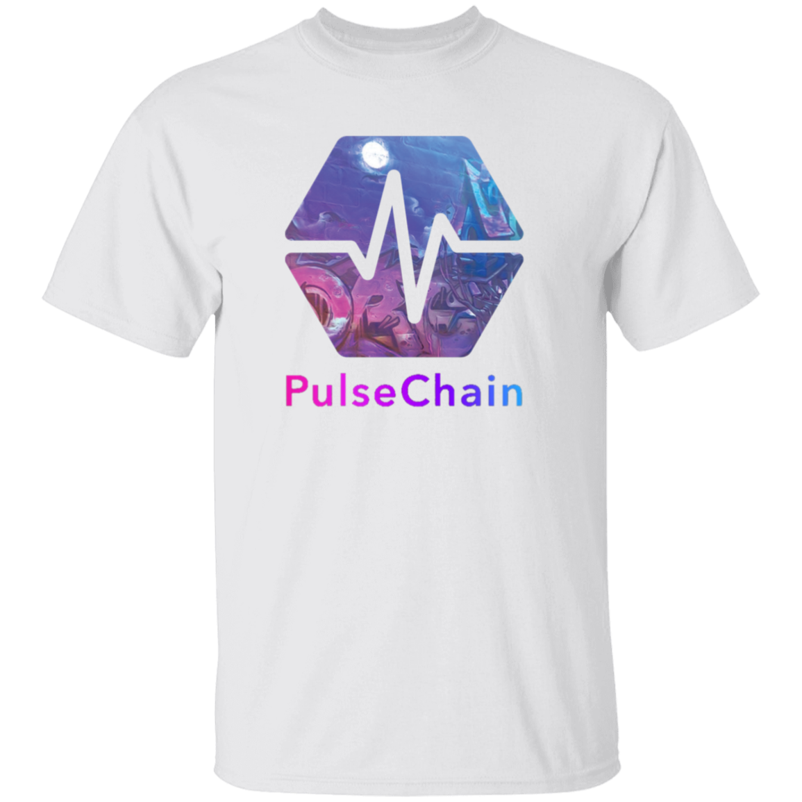 PulseChain Graffiti - T Shirt - The Pulsican Store