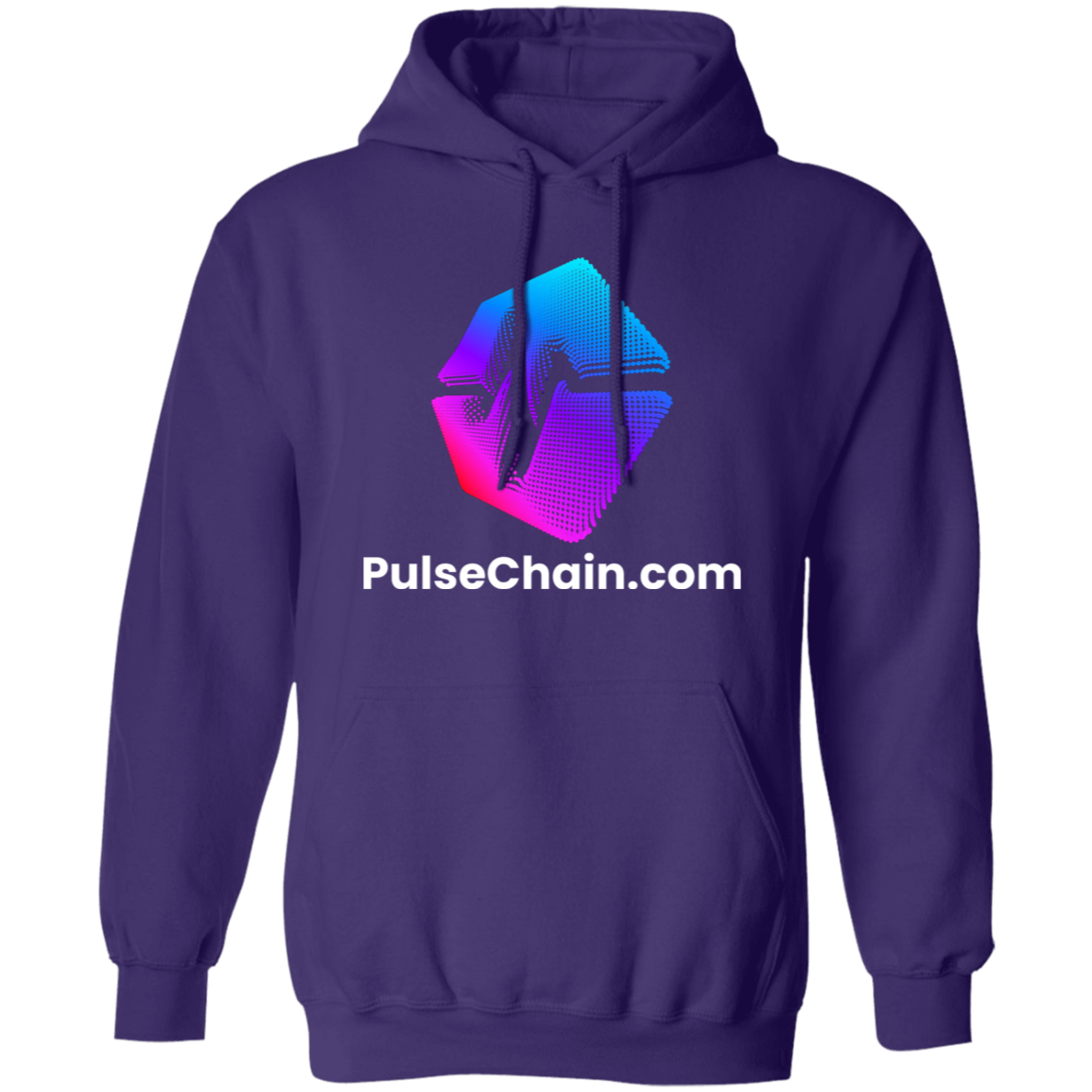 PulseChain.Com Logo - Hoodie - The Pulsican Store