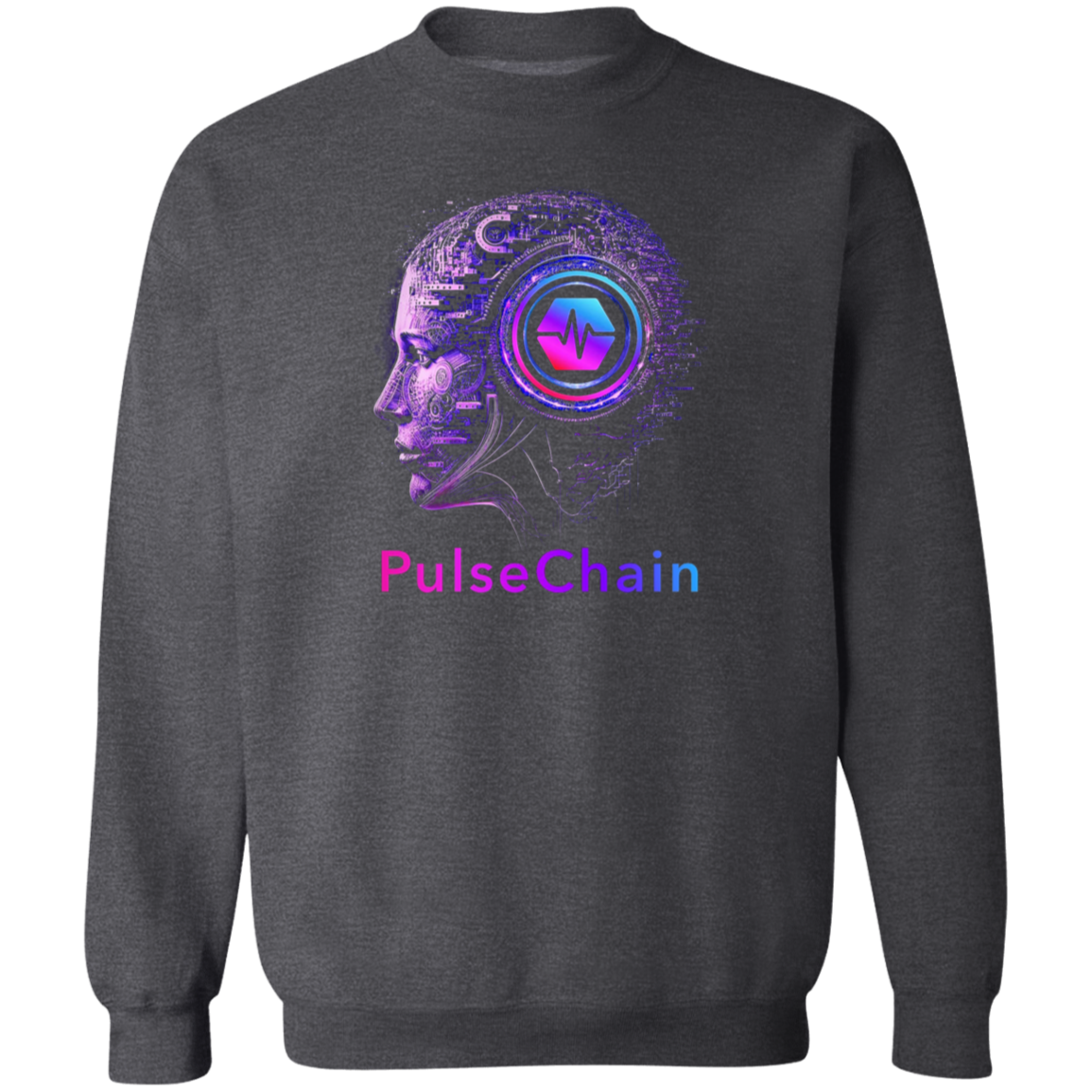 Think PulseChain - Sweatshirt - The Pulsican Store