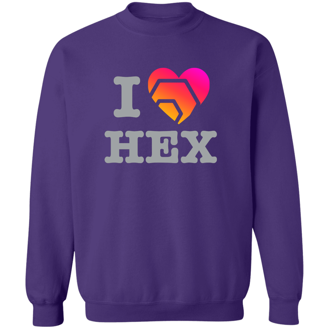 I Love HEX - Sweatshirt - The Pulsican Store