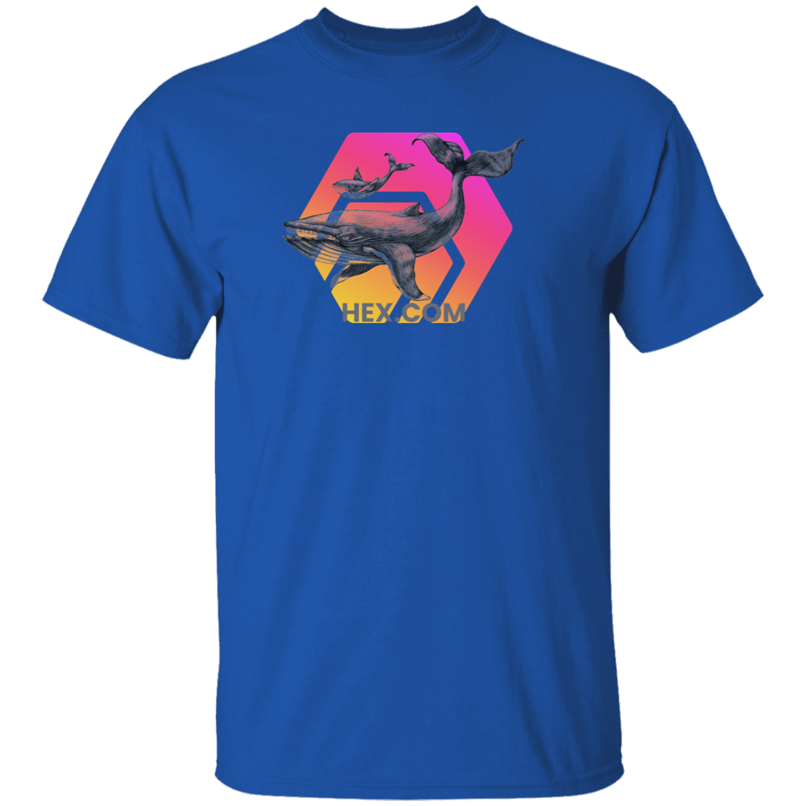 Hex Whale - T Shirt - The Pulsican Store