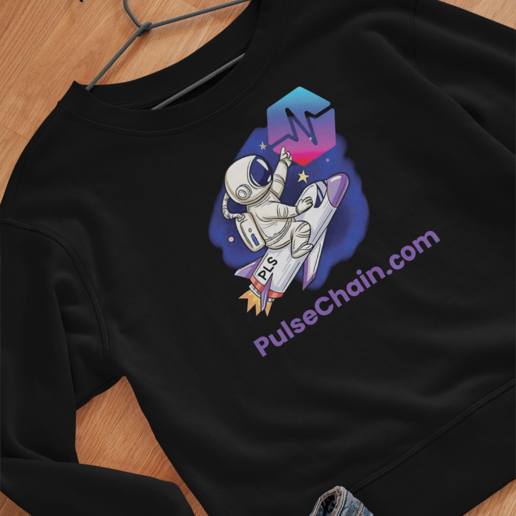 PulseChain.com Rocket - Sweatshirt - The Pulsican Store