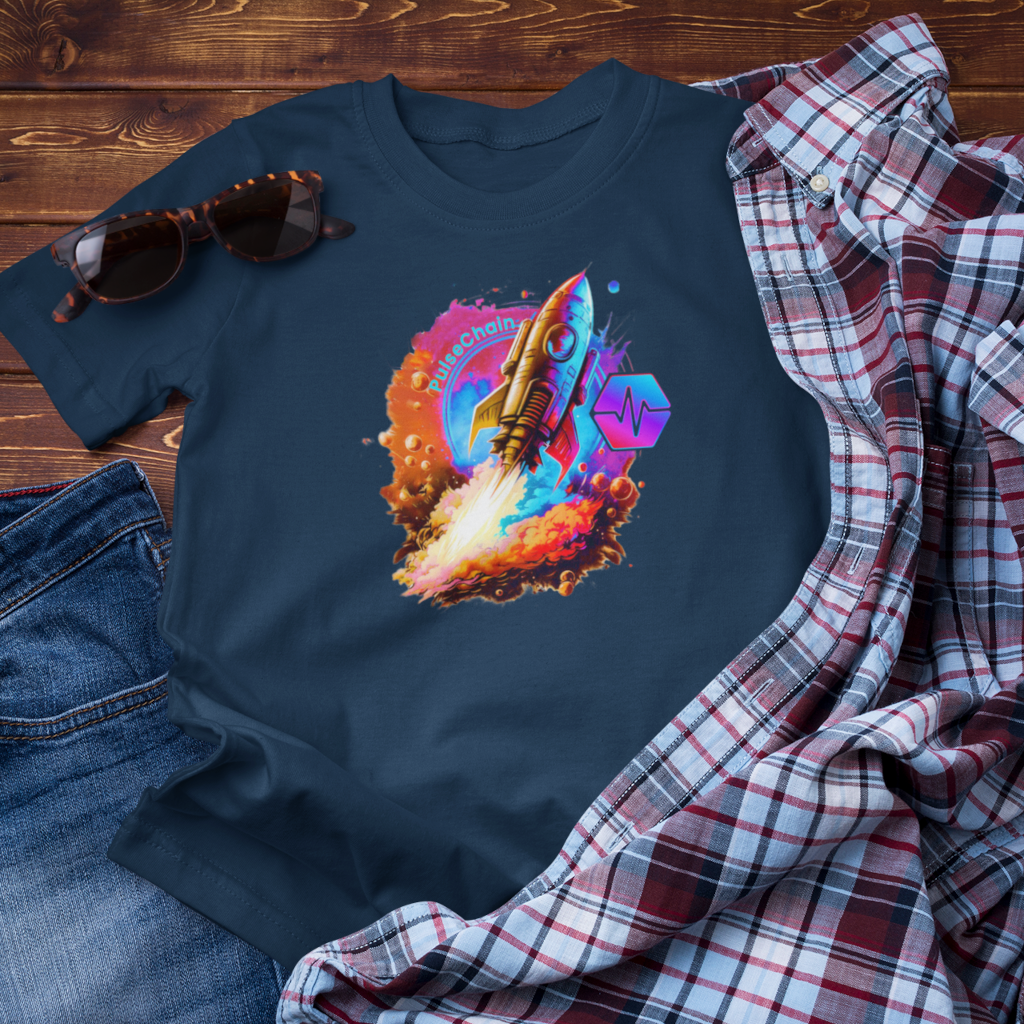 PulseChain Rocket - Youth Tee - The Pulsican Store