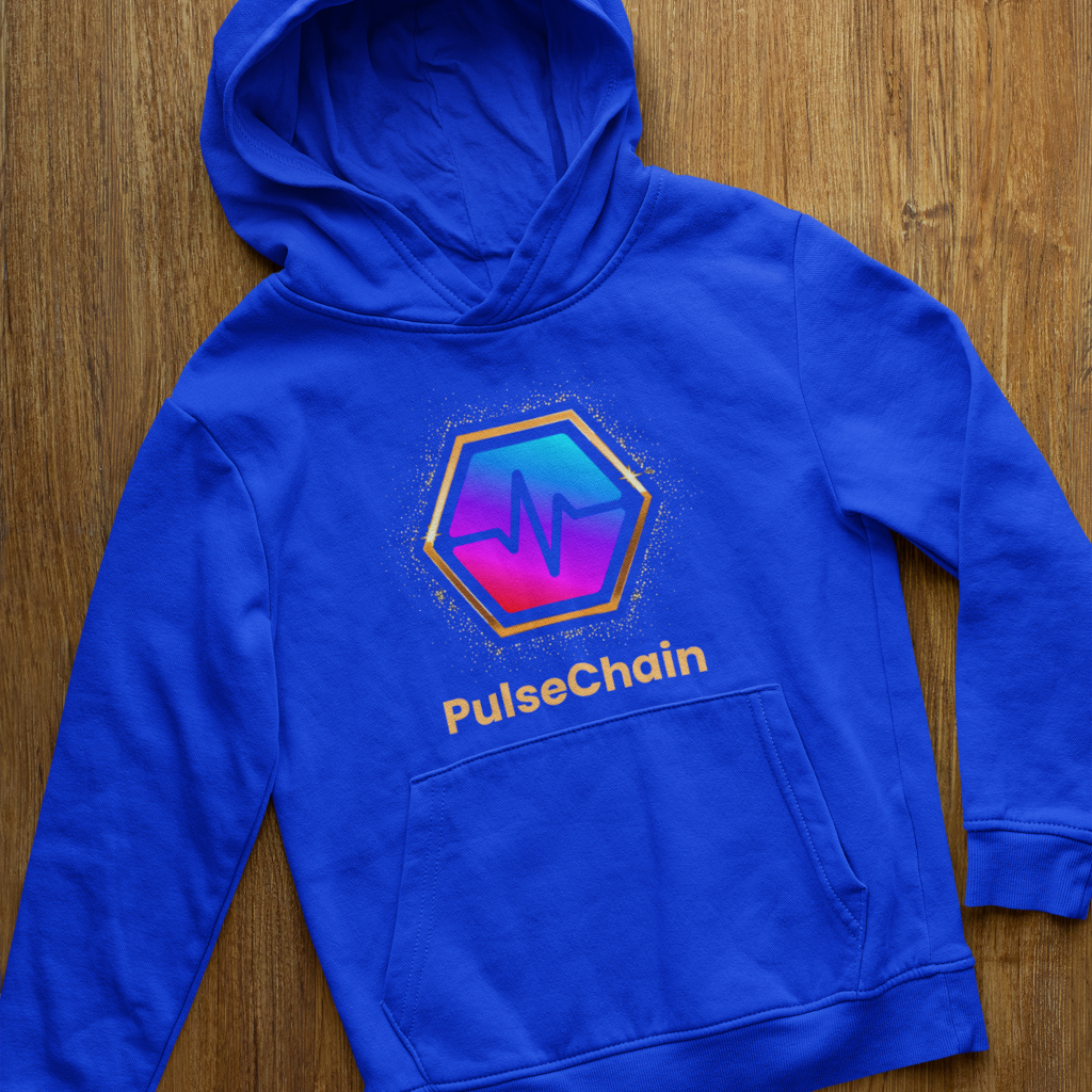 Golden PulseChain - Youth Hoodie - The Pulsican Store