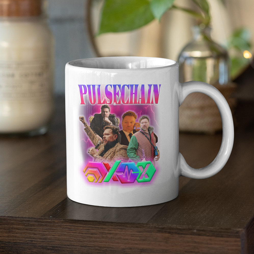 Pulsechain Bootleg - White Mug