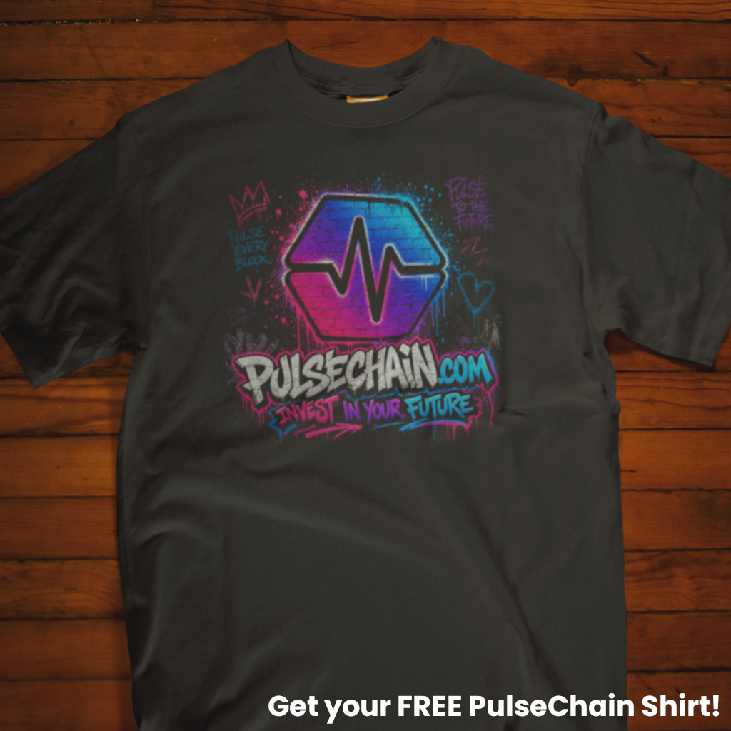 PulseChain Graffiti - FREE T Shirt