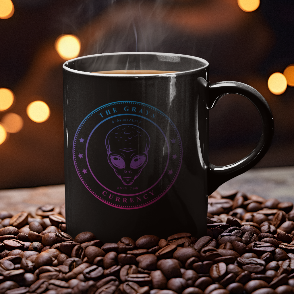 The Grays - Black Mug