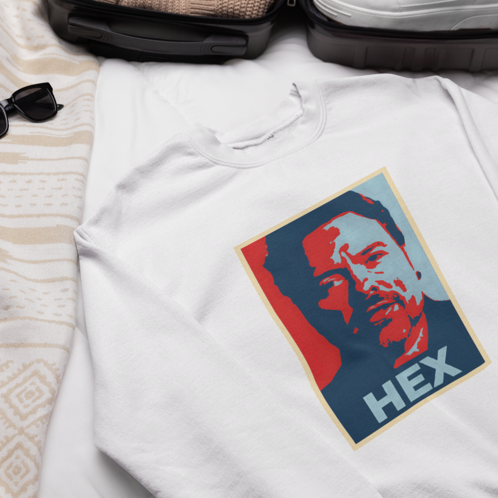 Richard Heart - White Sweatshirt - The Pulsican Store