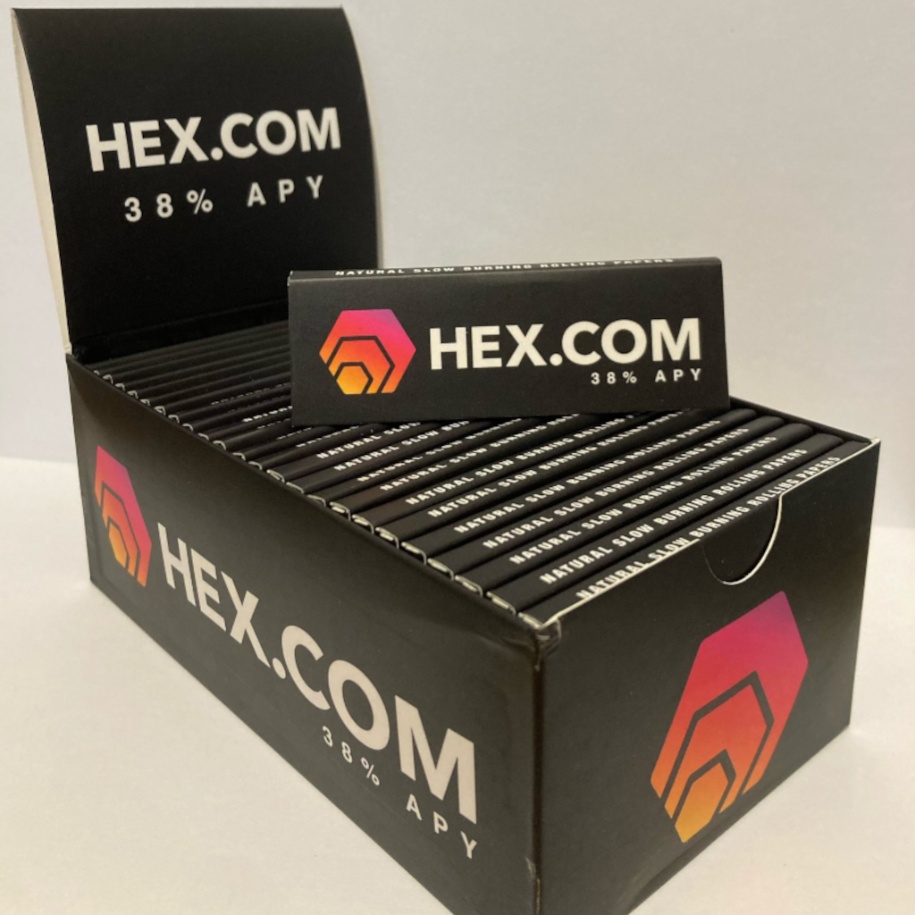 HEX - Organic Hemp Rolling Papers - The Pulsican Store