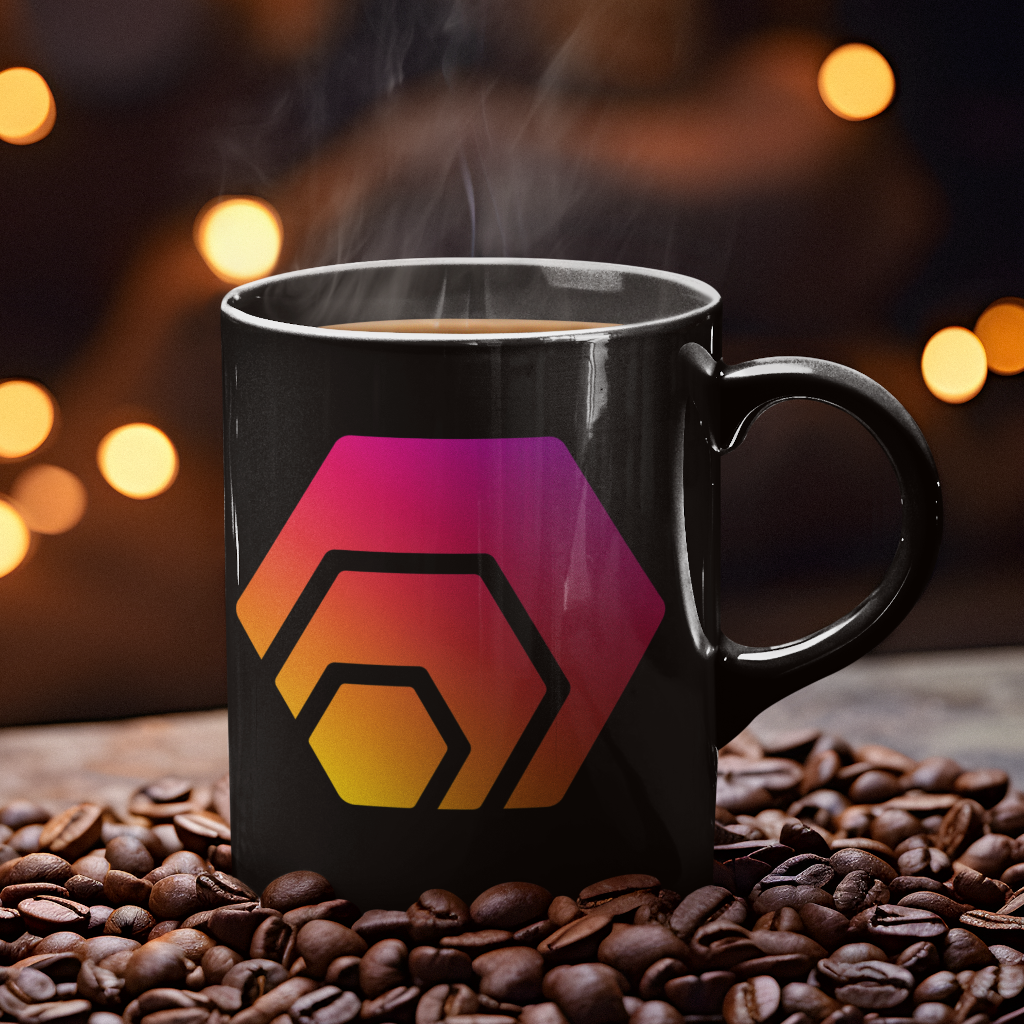 HEX Logo - Black Mug