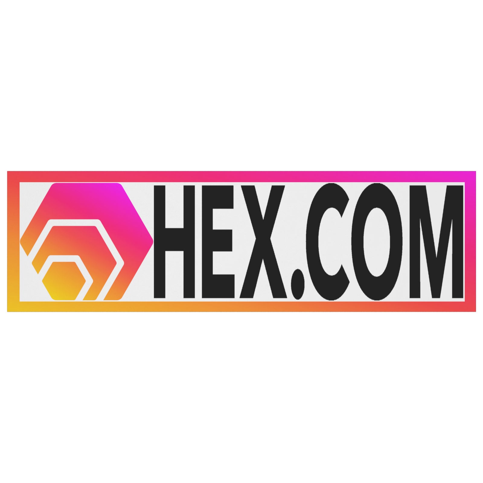 HEX.COM - BUMPER MAGNET - The Pulsican Store