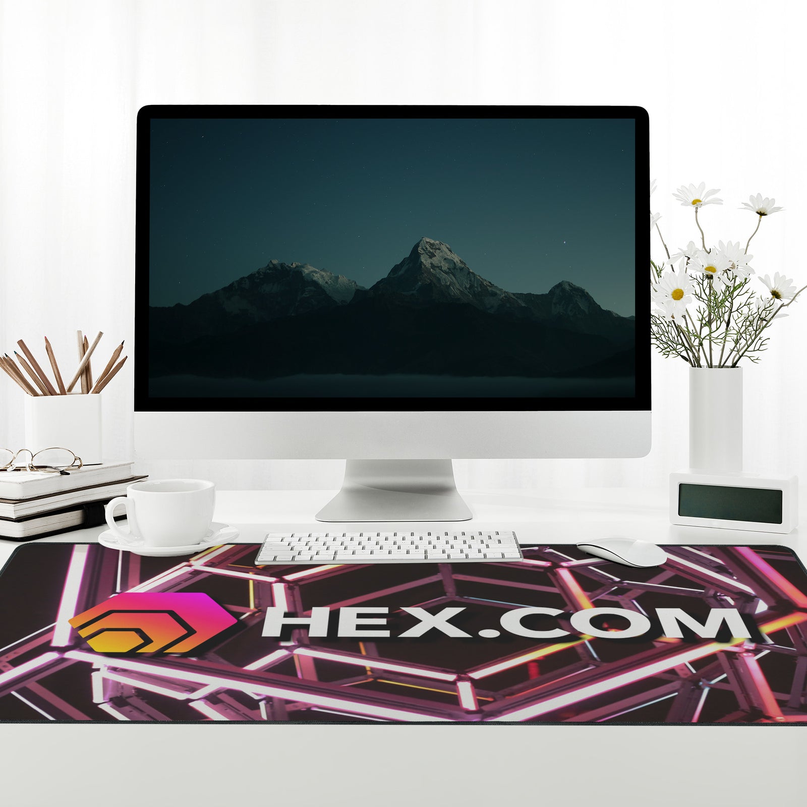 HEX - Large Desk Mat - The Pulsican Store