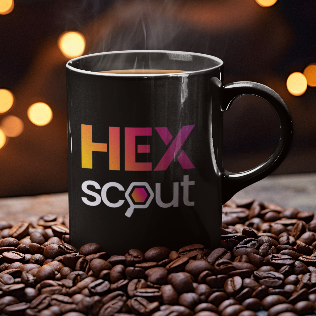 HEX Scout - Black Mug