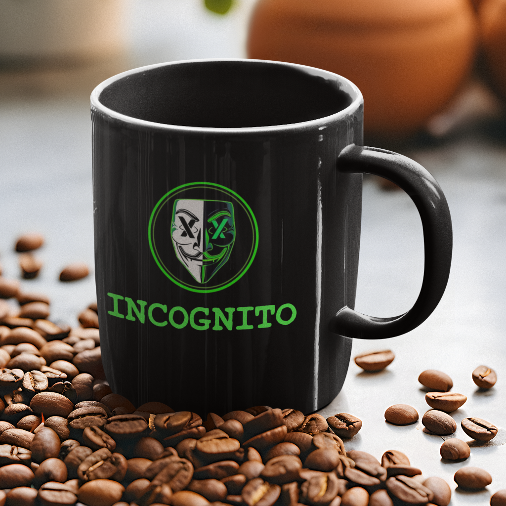 Incognito - Black Mug
