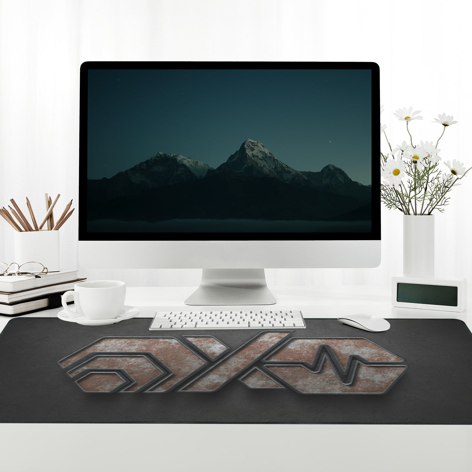 Industrial Trinity - Large Desk Mat - The Pulsican Store