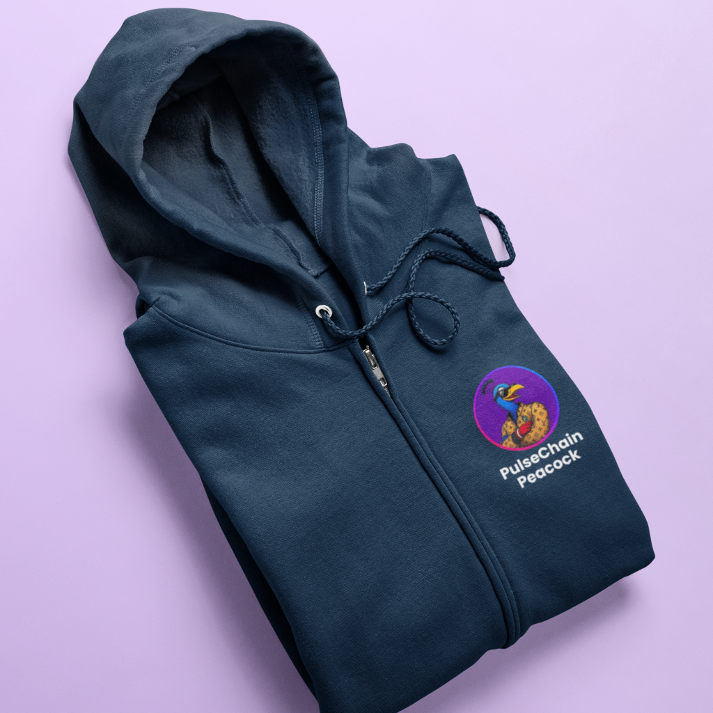 Peacock - Zip Hoodie