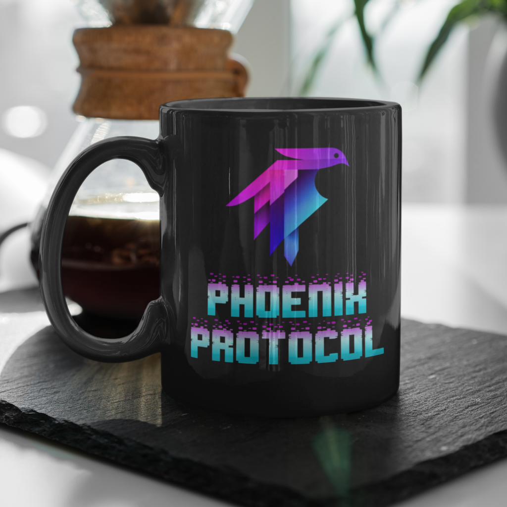 Phoenix - Black Mug