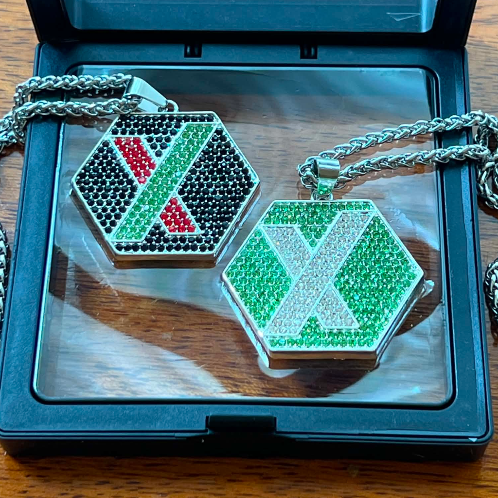 PulseX and INC - Luxury Double Sided Pendant