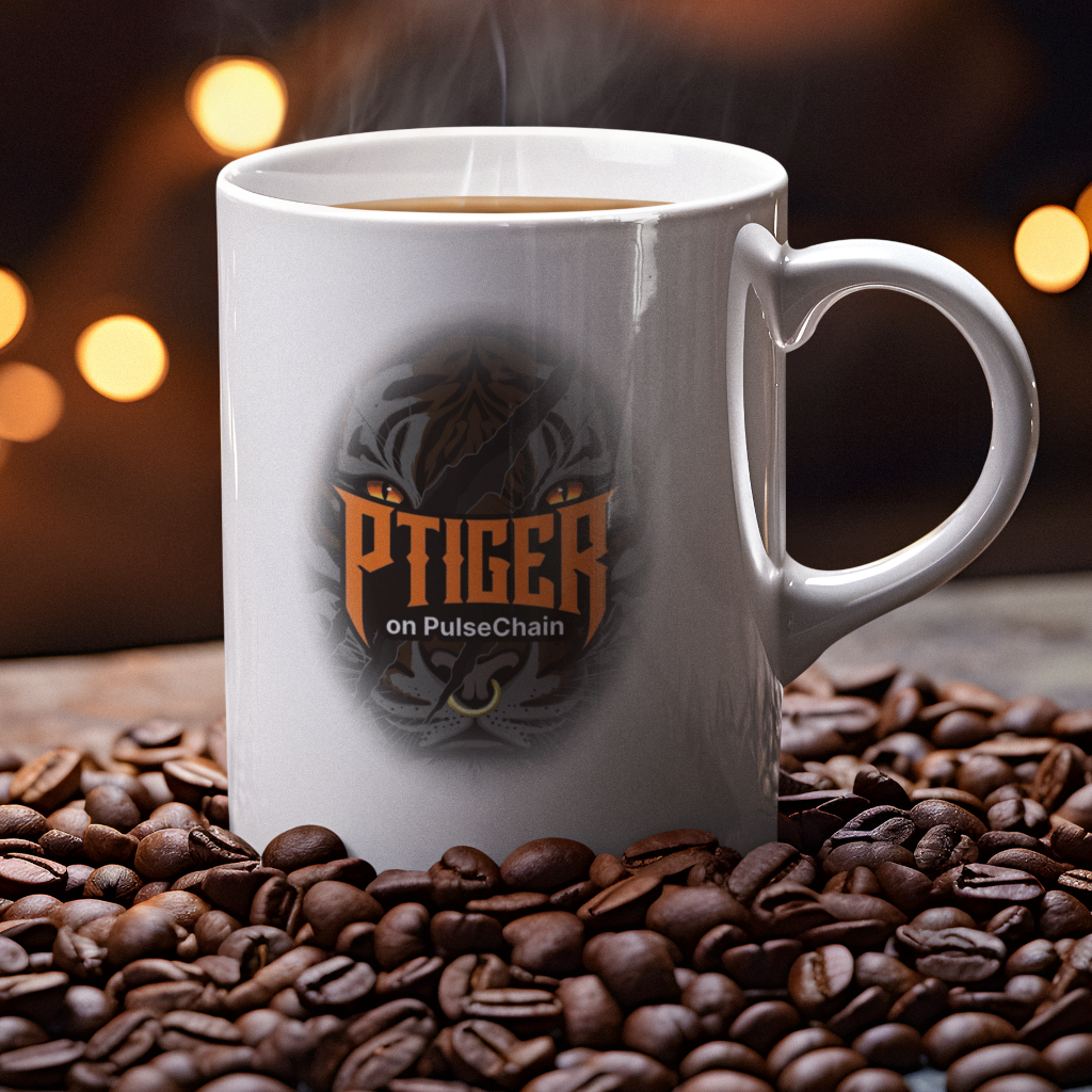 Ptiger - White Mug