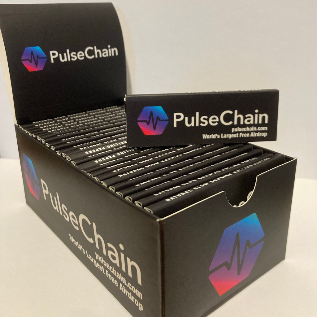PulseChain - Organic Hemp Rolling Papers - The Pulsican Store