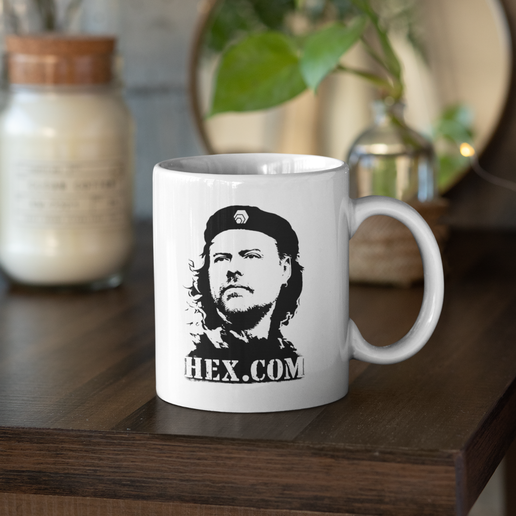 Iconic RH HEX - White Mug