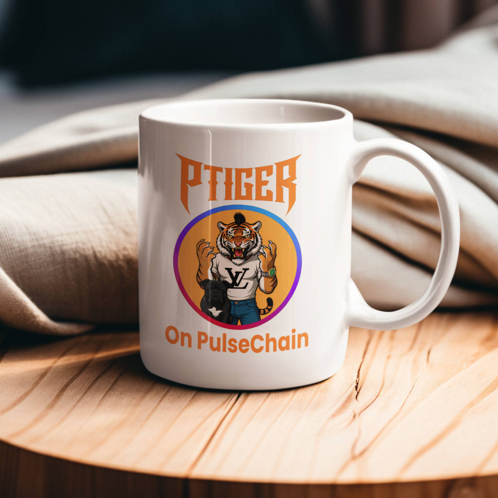 Ptiger - White Mug