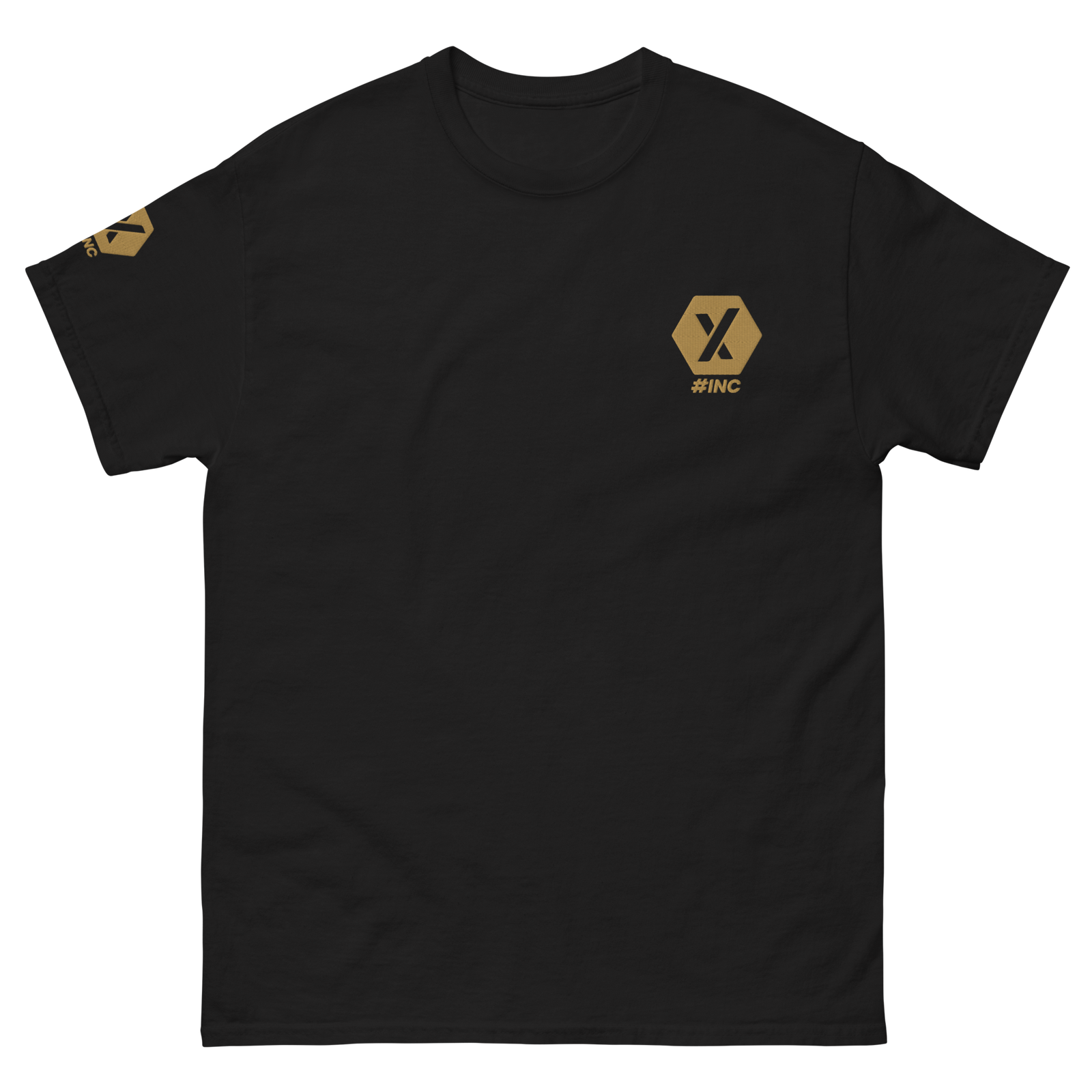 INC Gold - Premium Embroidered T Shirt - The Pulsican Store