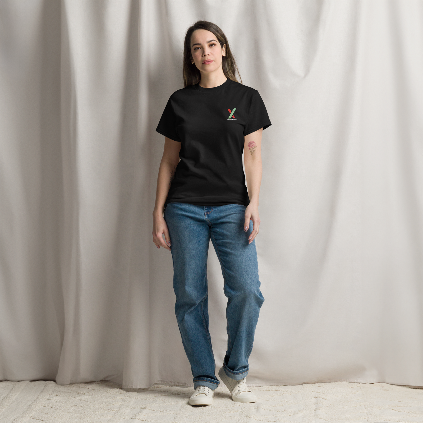 PulseX - Premium Embroidered T Shirt - The Pulsican Store