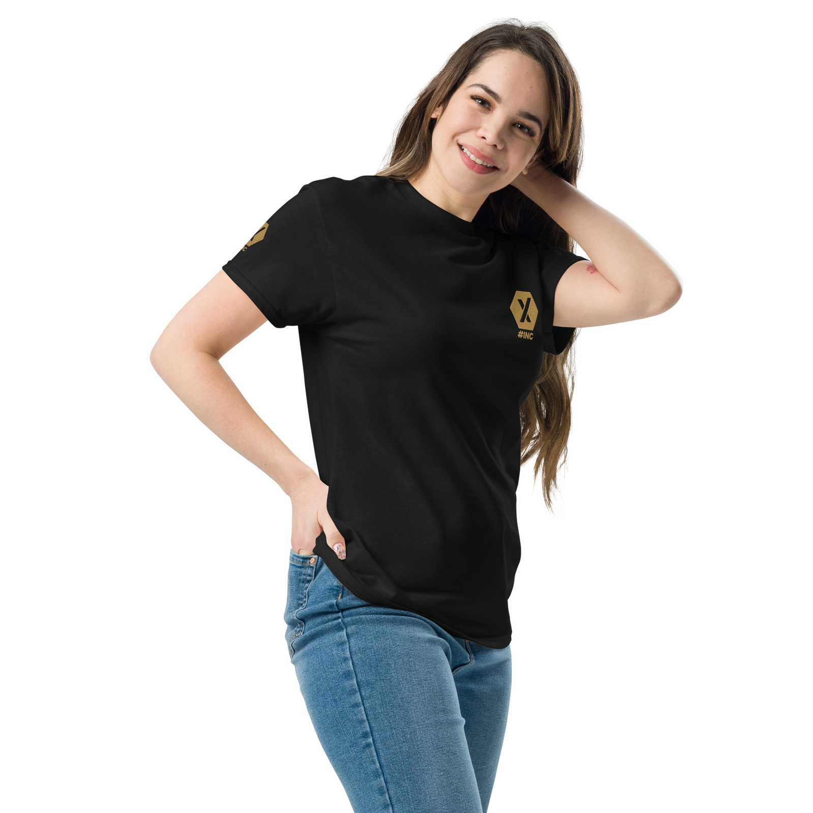 INC Gold - Premium Embroidered T Shirt - The Pulsican Store