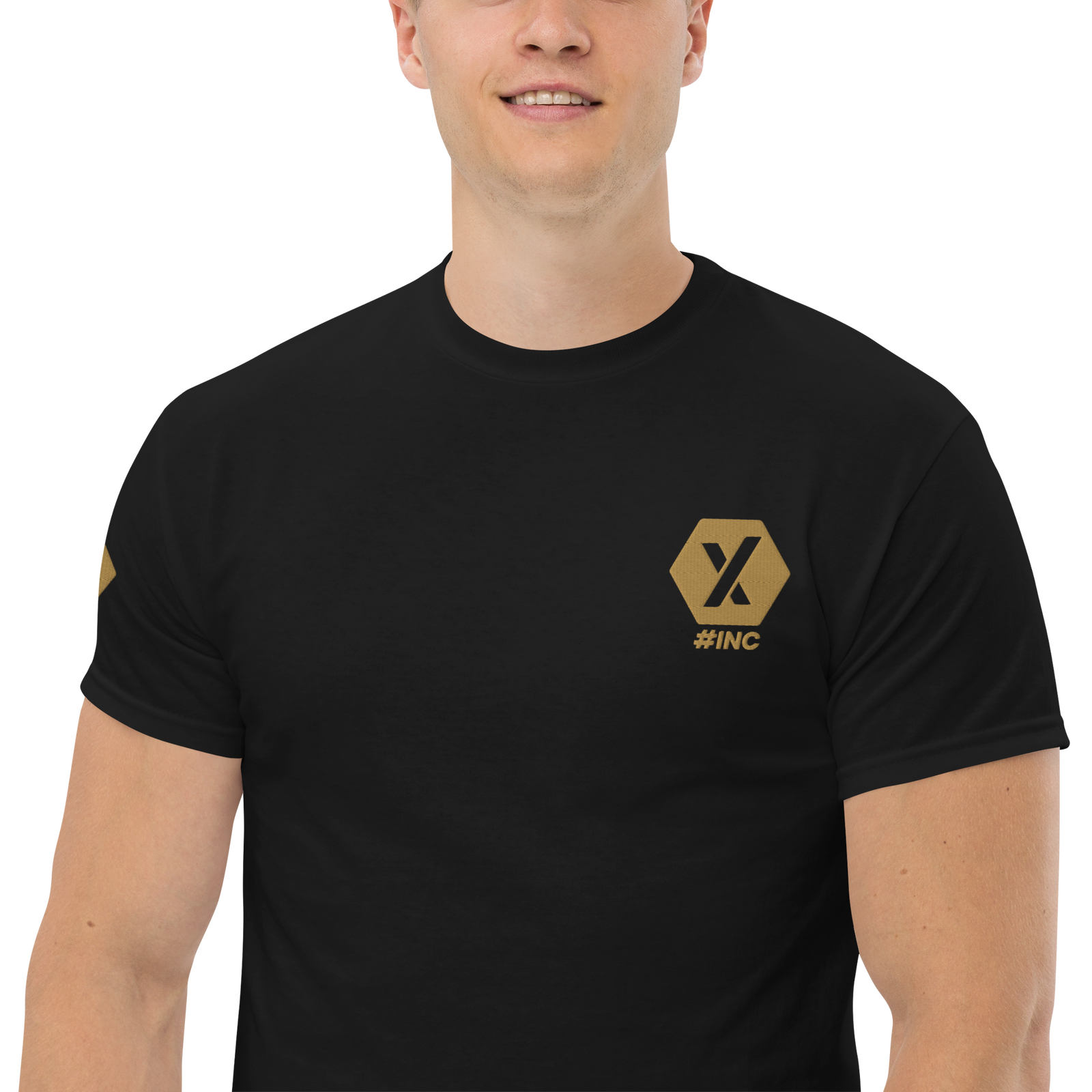 INC Gold - Premium Embroidered T Shirt - The Pulsican Store