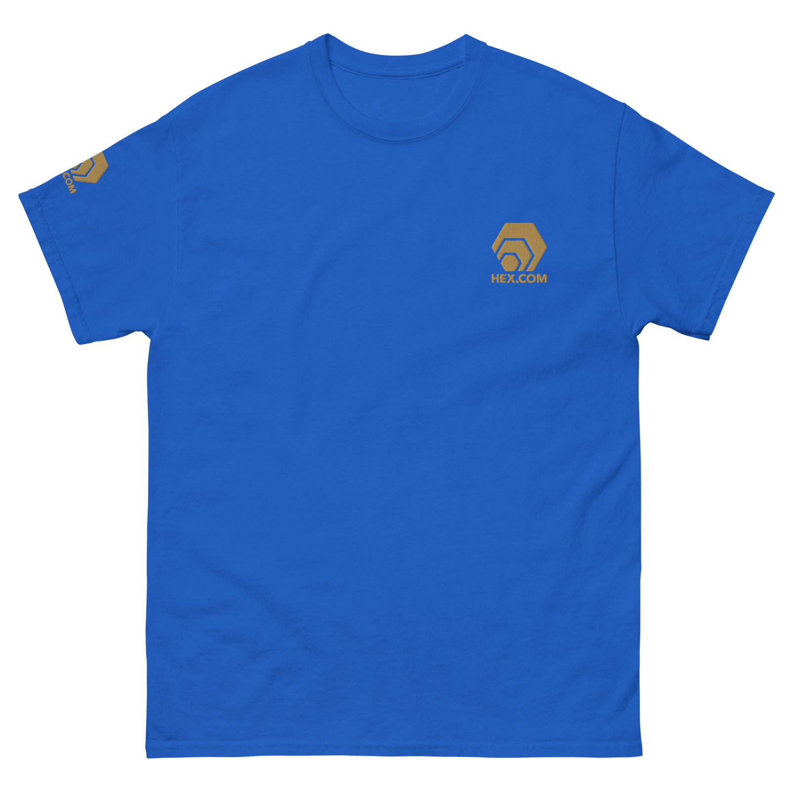 HEX Gold - Premium Embroidered T Shirt - The Pulsican Store