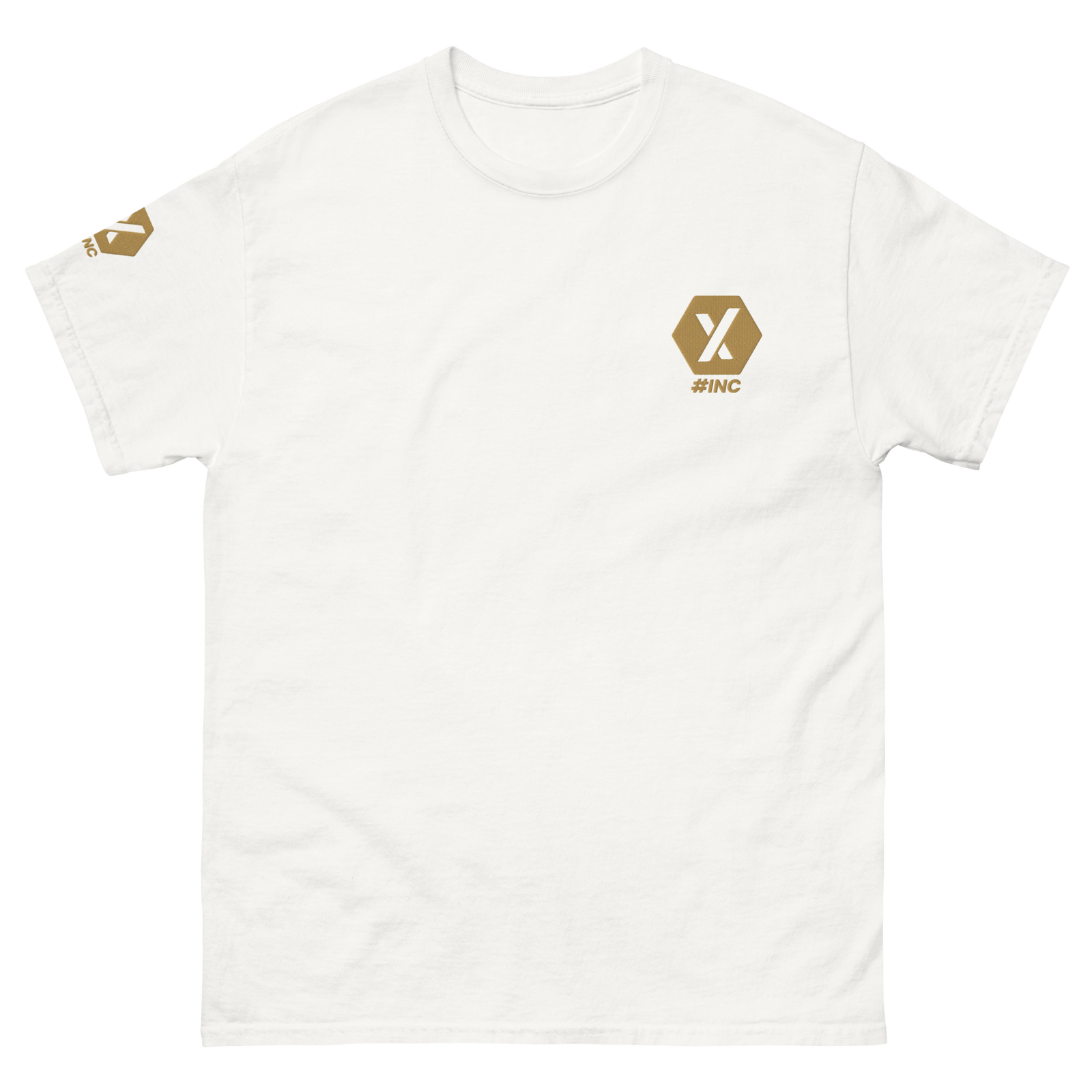INC Gold - Premium Embroidered T Shirt - The Pulsican Store