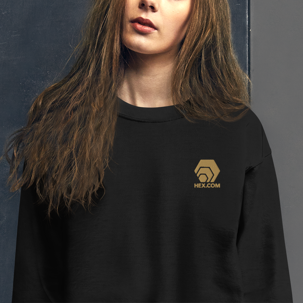 HEX Gold - Premium Embroidered Sweatshirt - The Pulsican Store