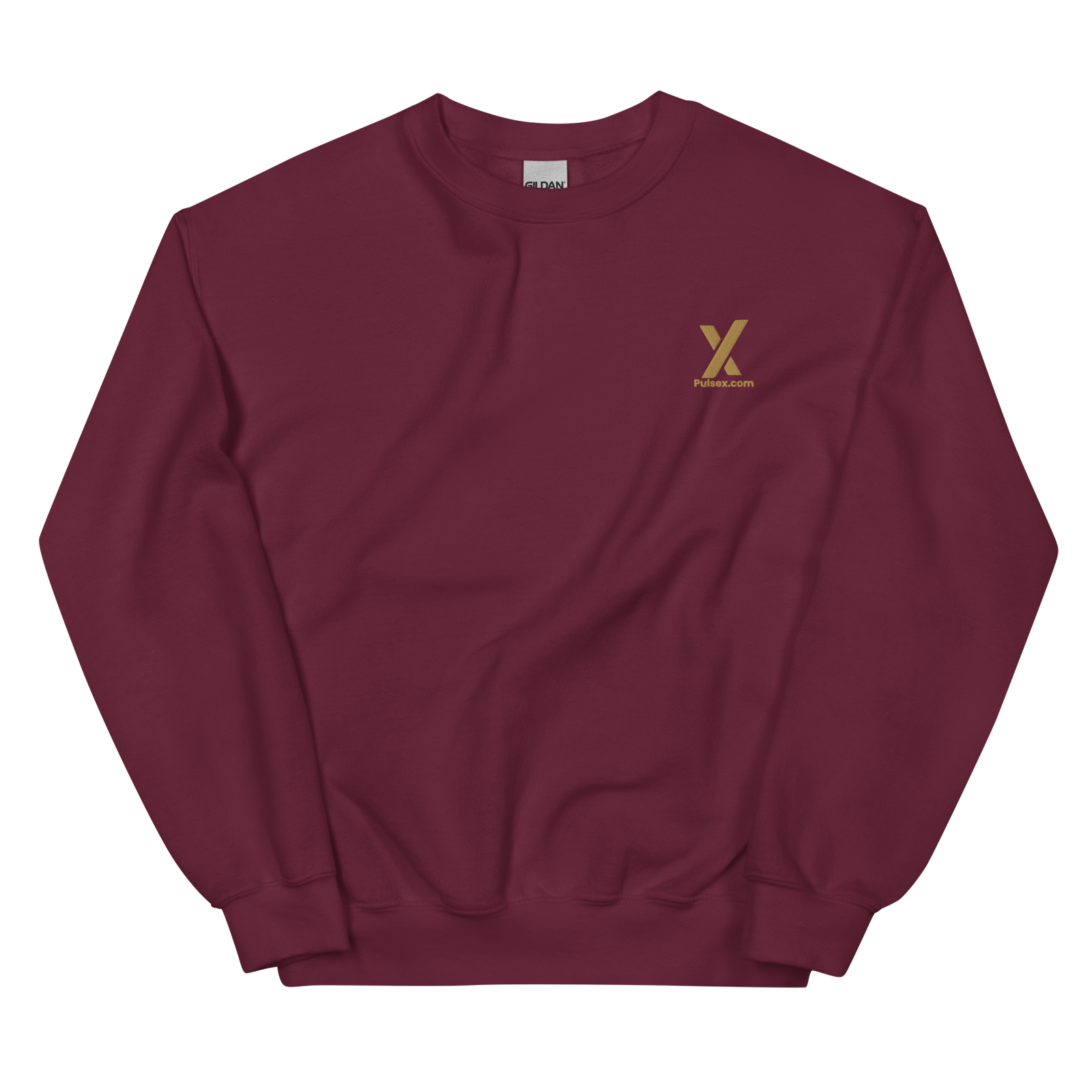 PulseX Gold - Premium Embroidered Sweatshirt - The Pulsican Store