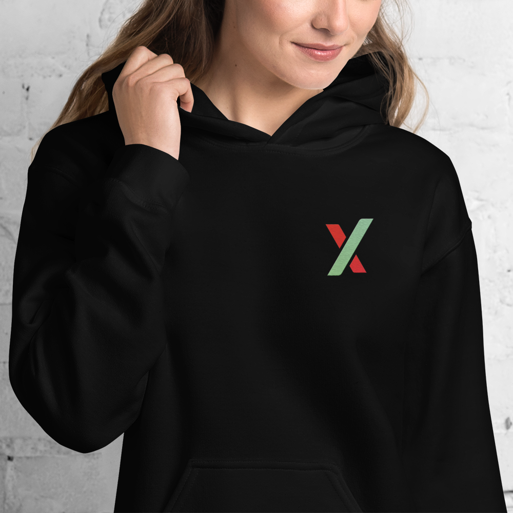 PulseX Logo - Premium Embroidered Hoodie - The Pulsican Store