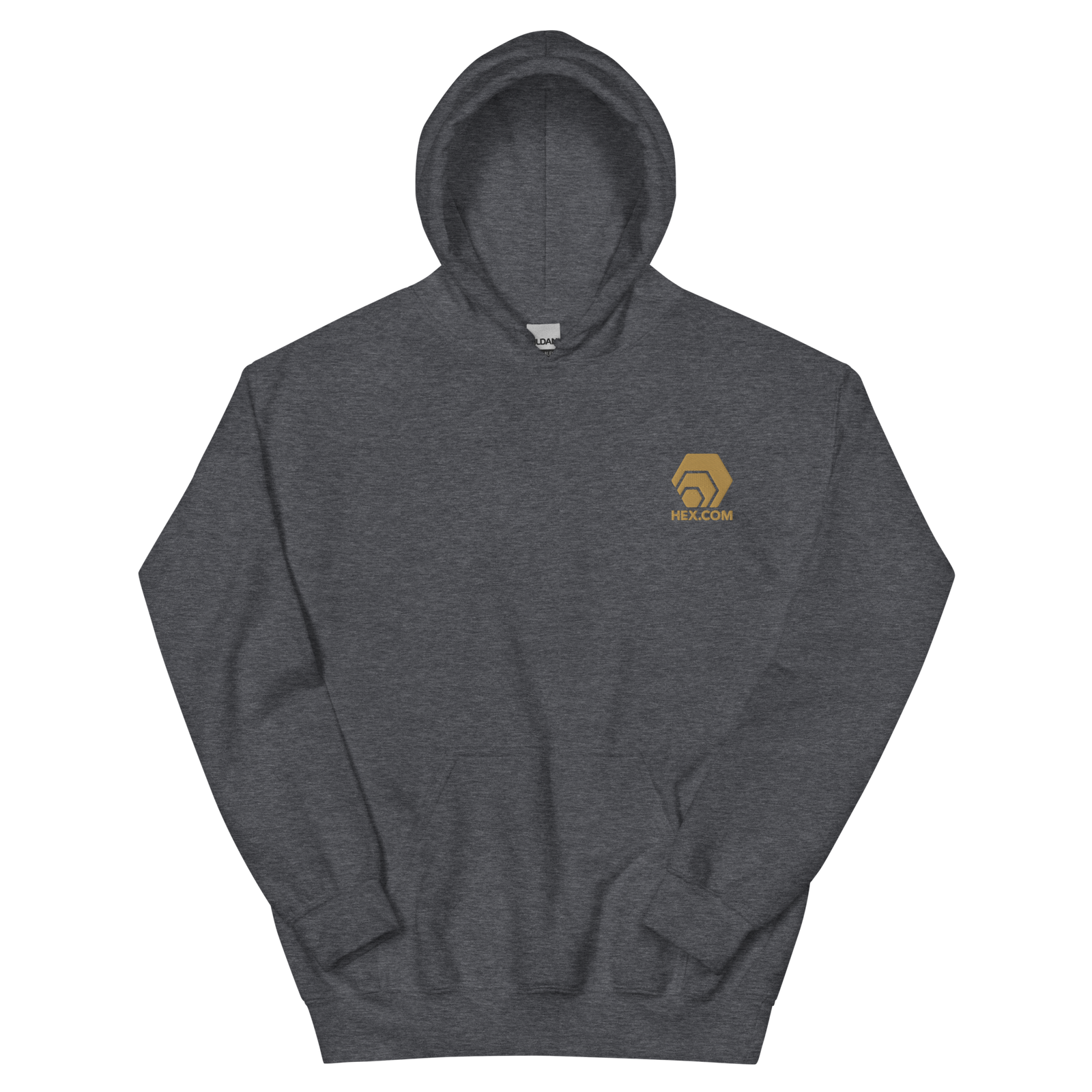HEX Gold - Premium Embroidered Hoodie - The Pulsican Store
