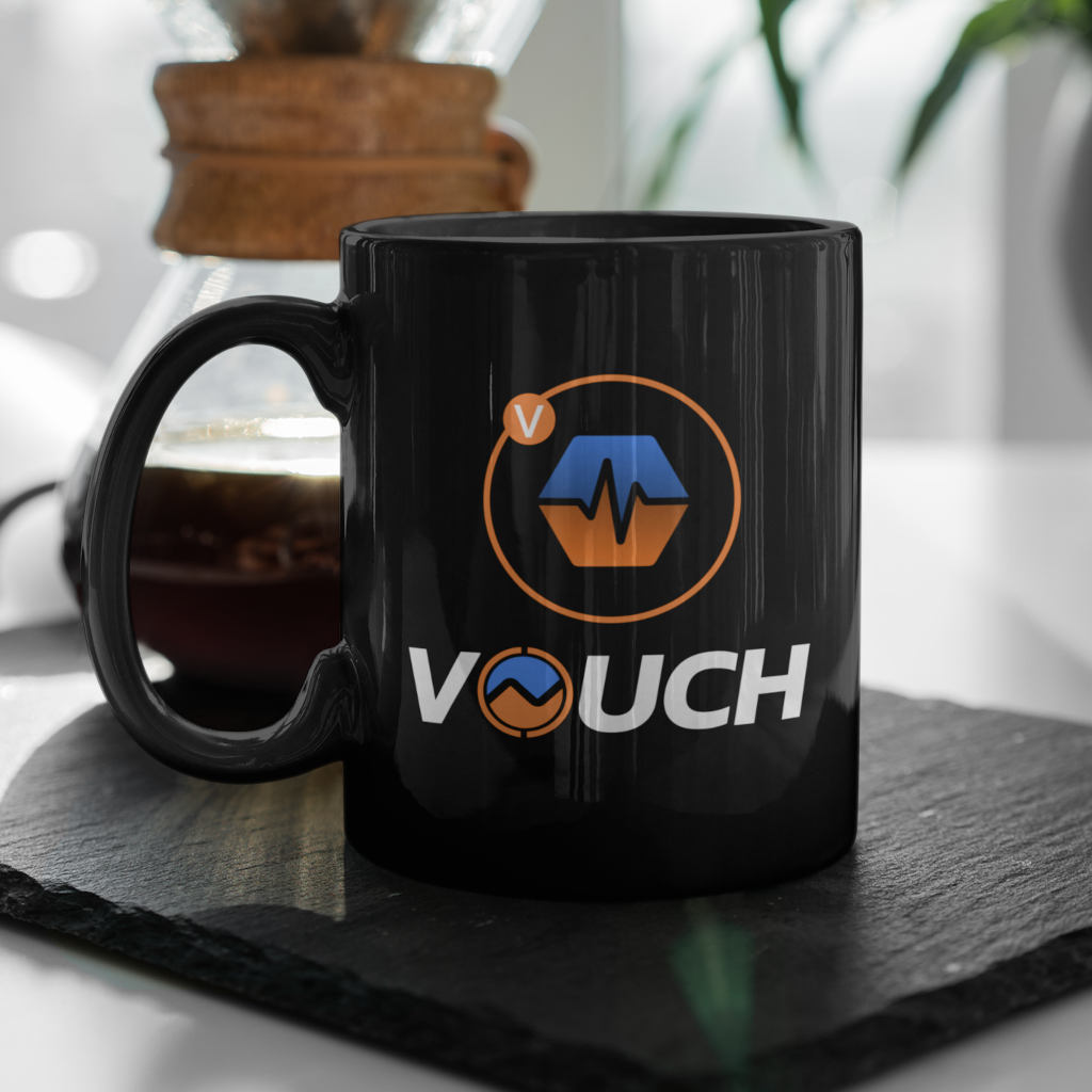 Vouch - Black Mug