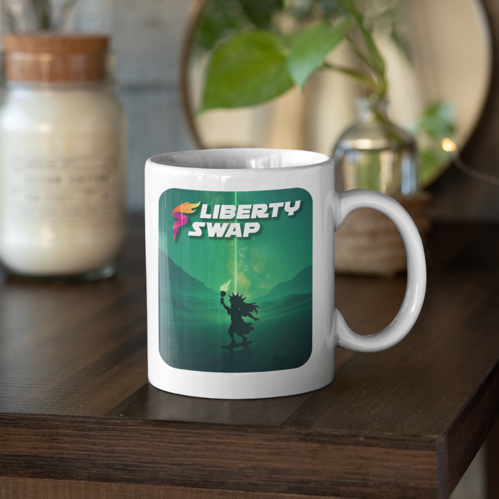 Liberty Swap - White Mug
