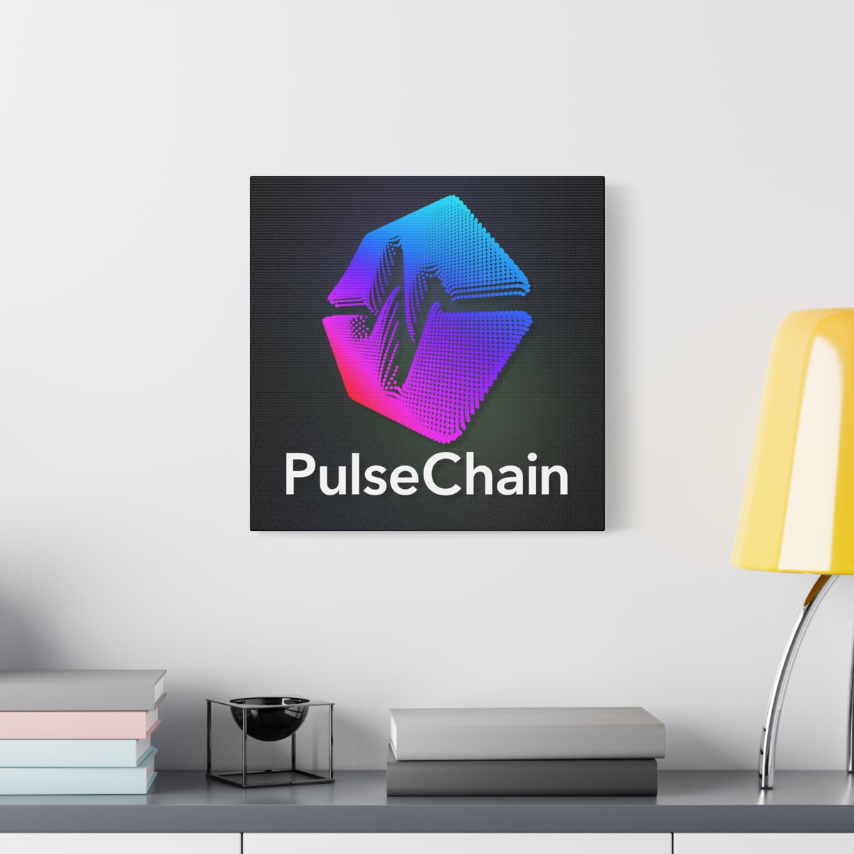 PulseChain - Premium Wall Canvas - The Pulsican Store
