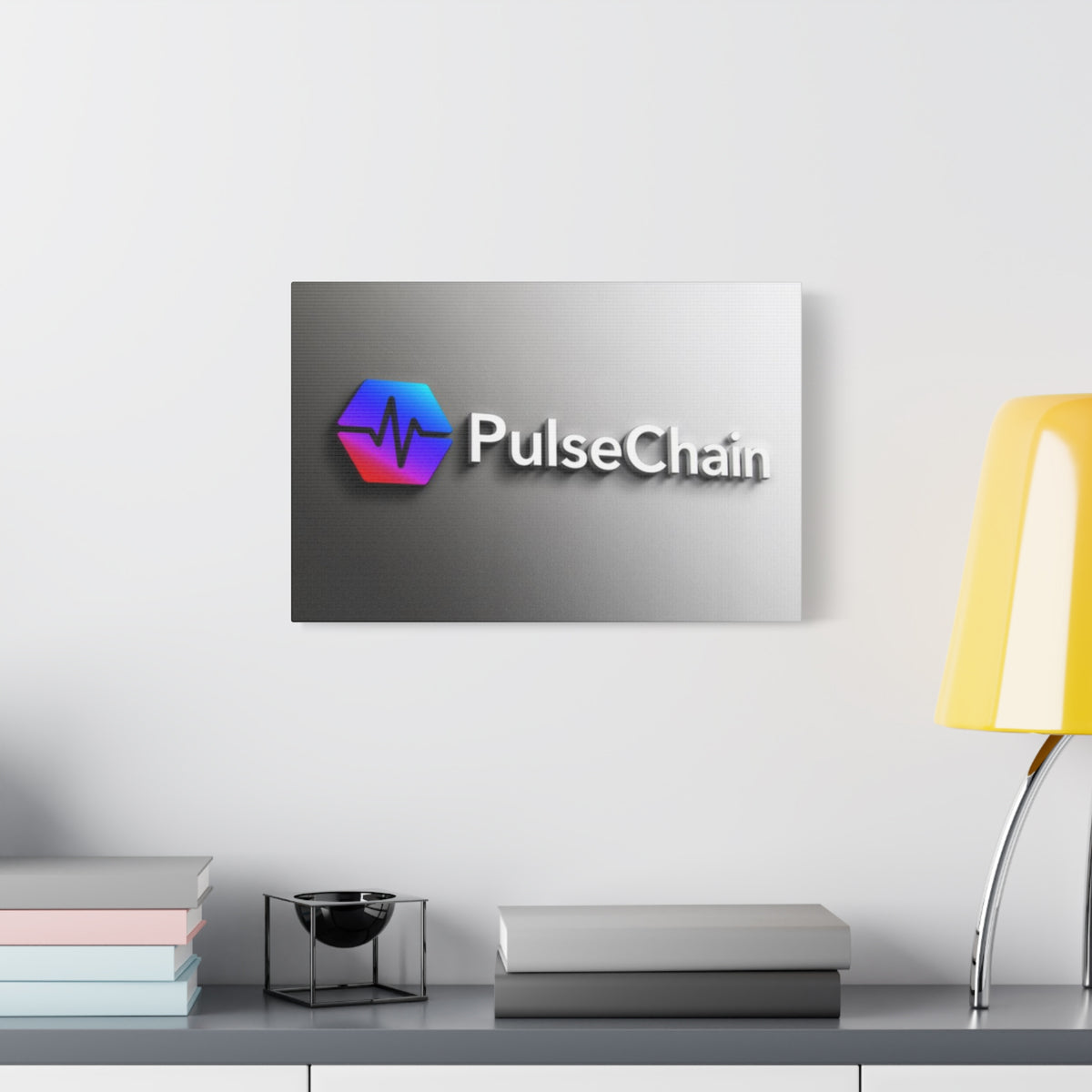 PulseChain - Premium Wall Canvas - The Pulsican Store