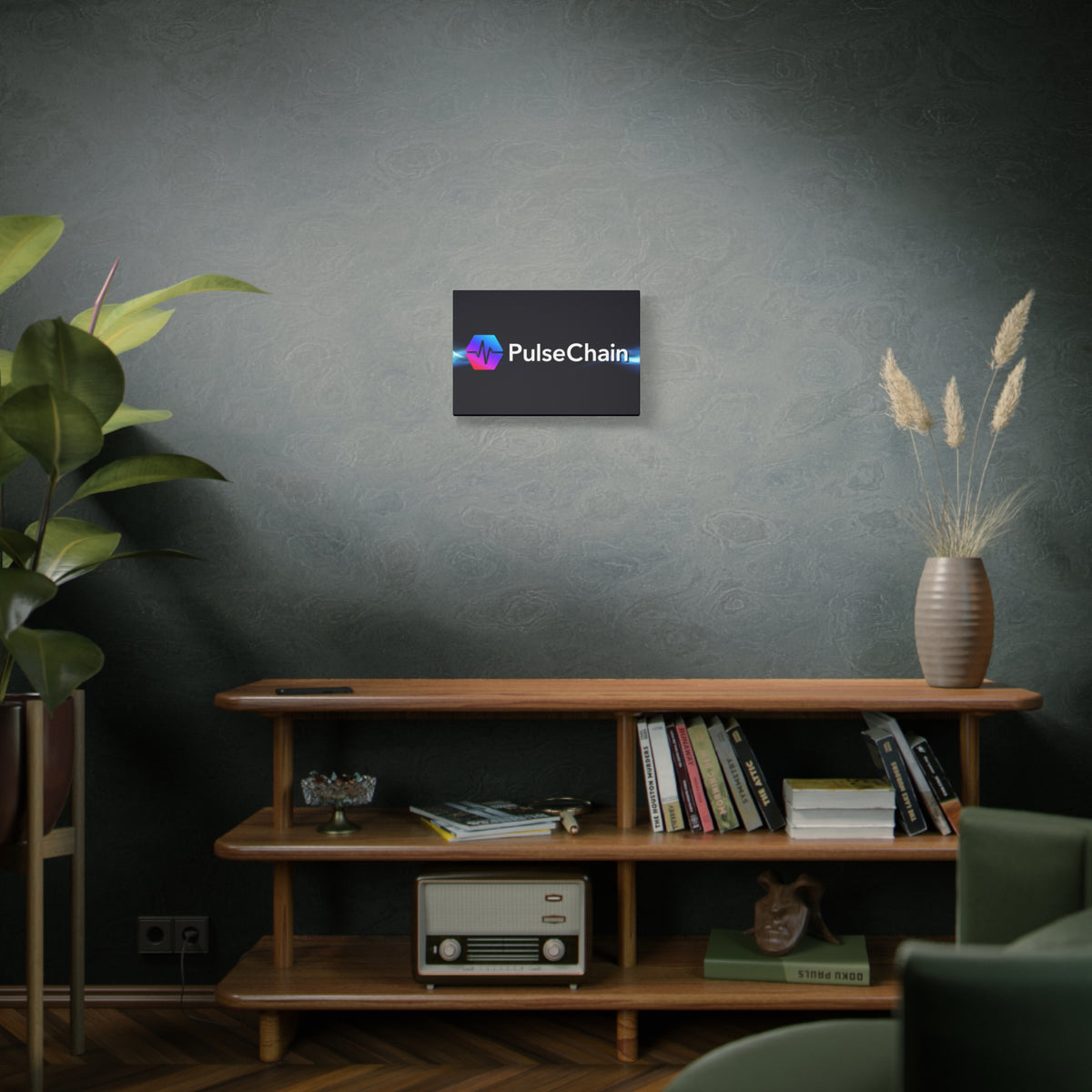 PulseChain - Premium Wall Canvas - The Pulsican Store