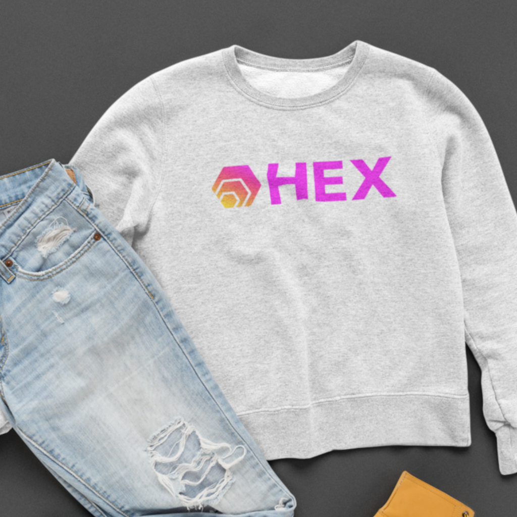 Hex - White Sweatshirt - The Pulsican Store
