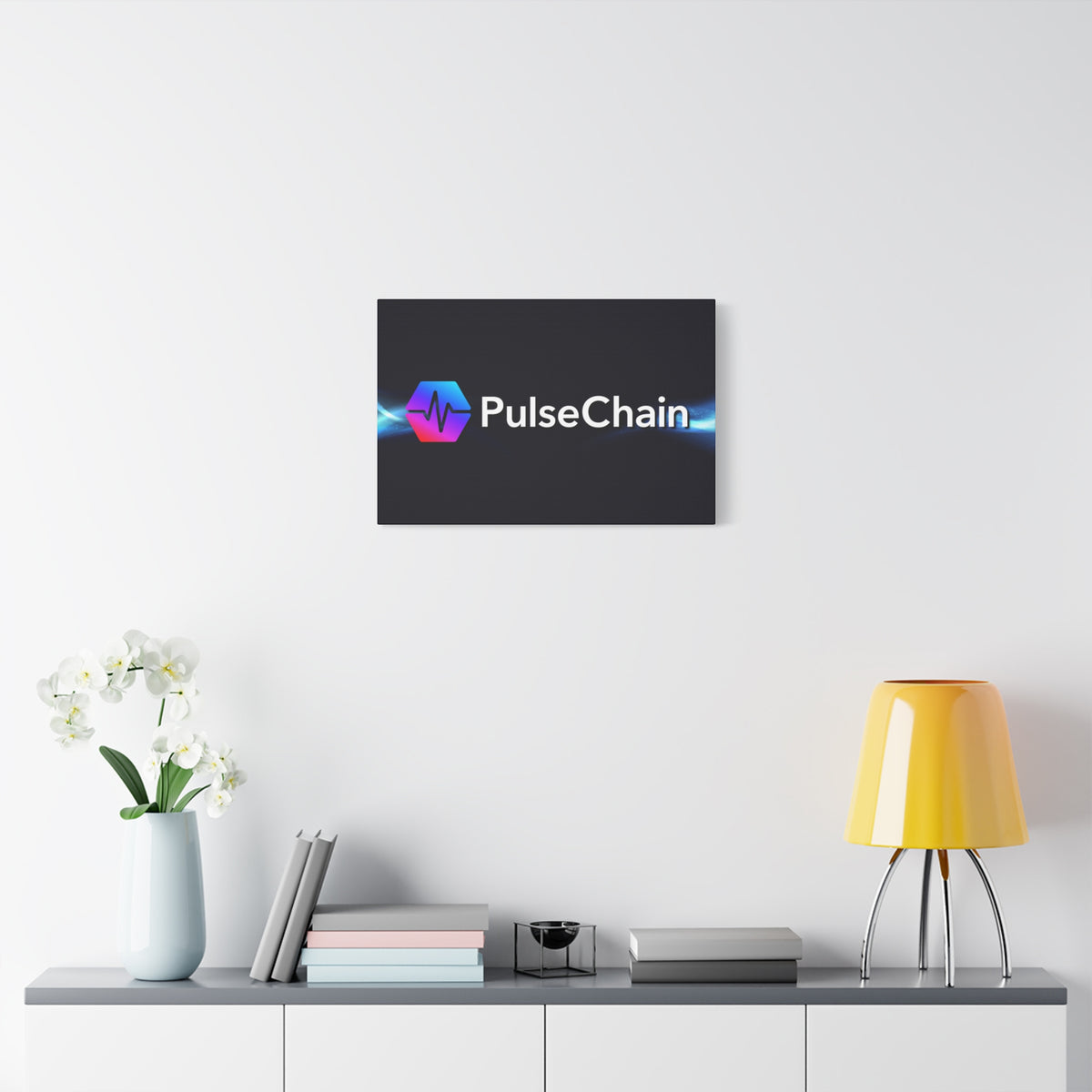 PulseChain - Premium Wall Canvas - The Pulsican Store