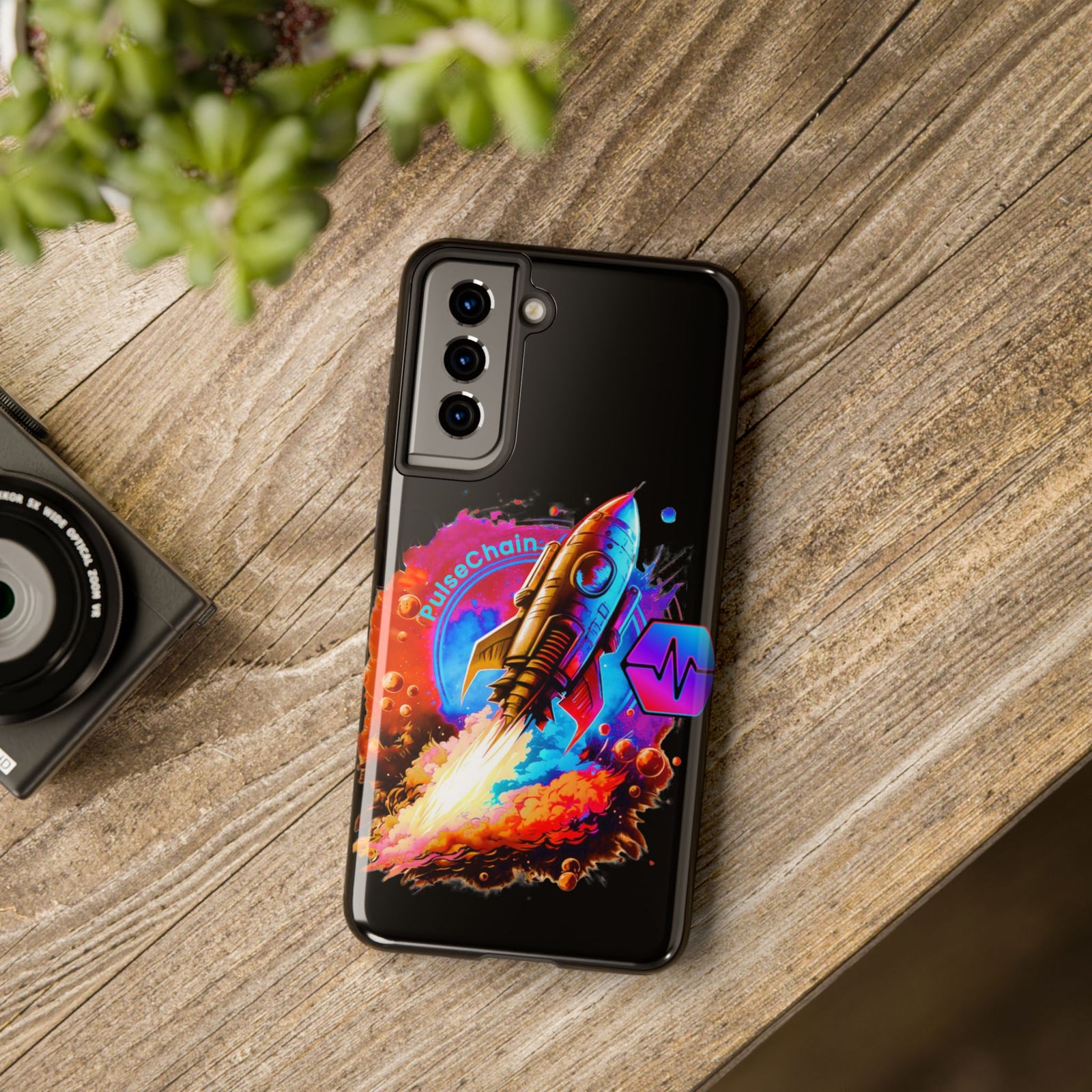 PulseChain Rocket - Tough Phone Case