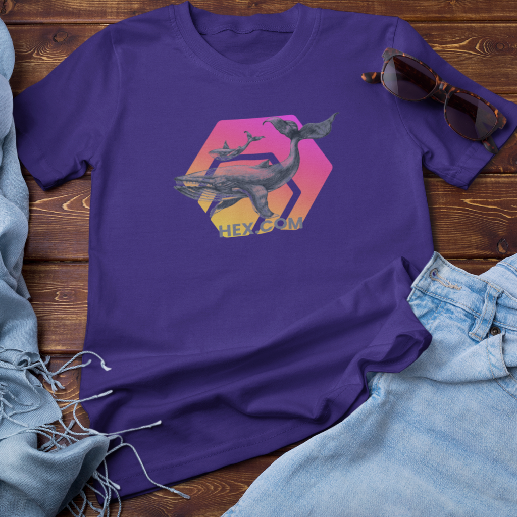 Hex Whale - T Shirt - The Pulsican Store