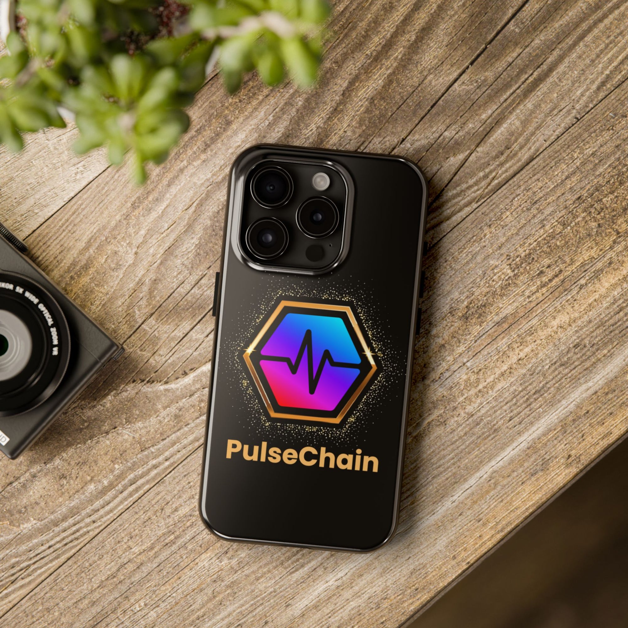 Golden PulseChain - Tough Phone Case