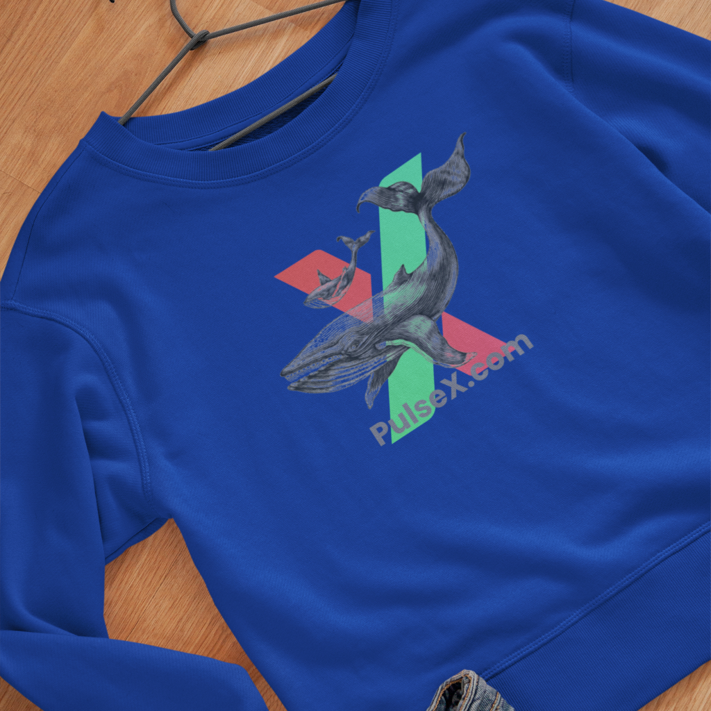 PulseX Whale - Sweatshirt - The Pulsican Store