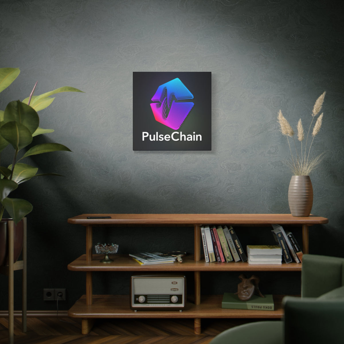 PulseChain - Premium Wall Canvas - The Pulsican Store