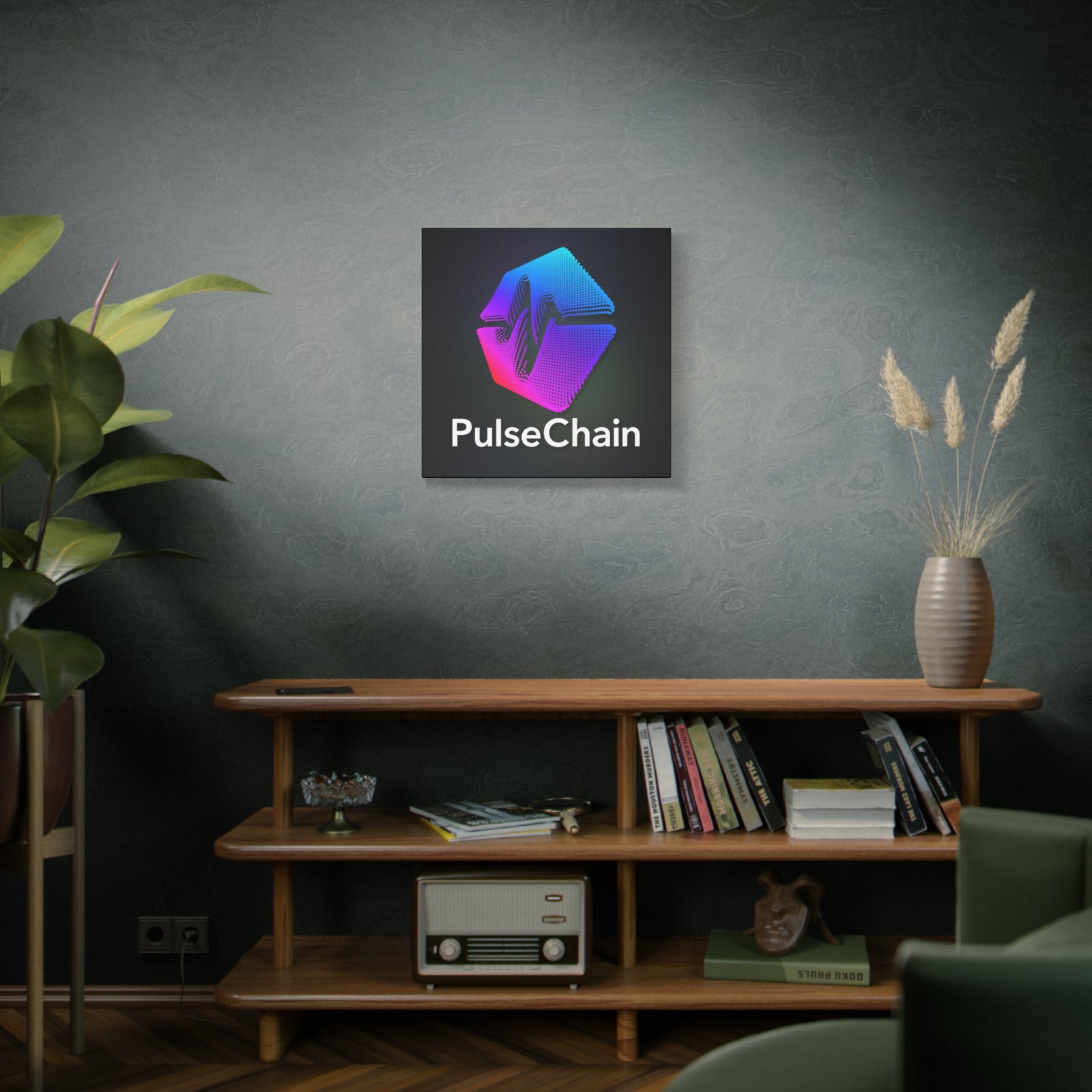 PulseChain - Premium Wall Canvas - The Pulsican Store