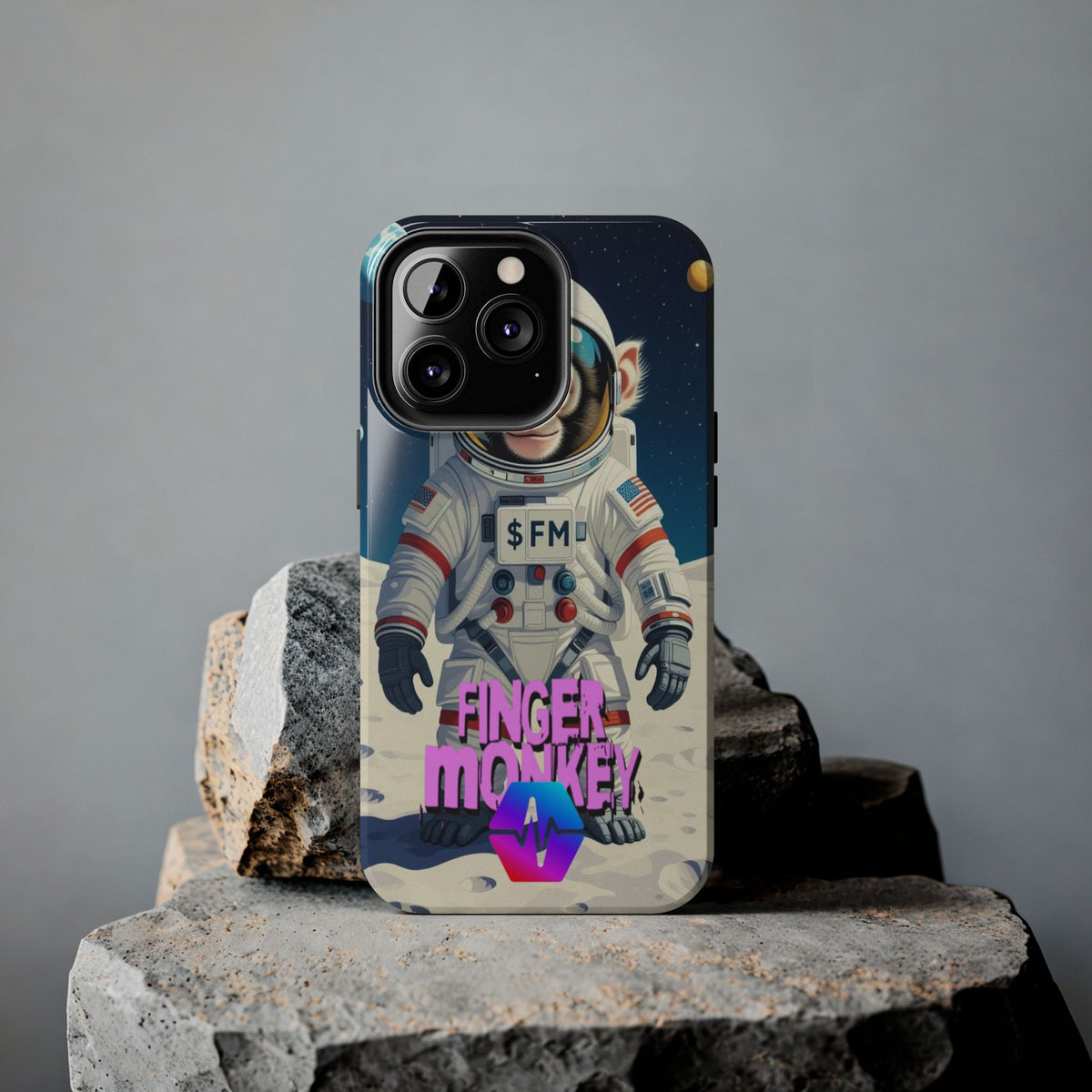 Finger Monkey - Tough Phone Case